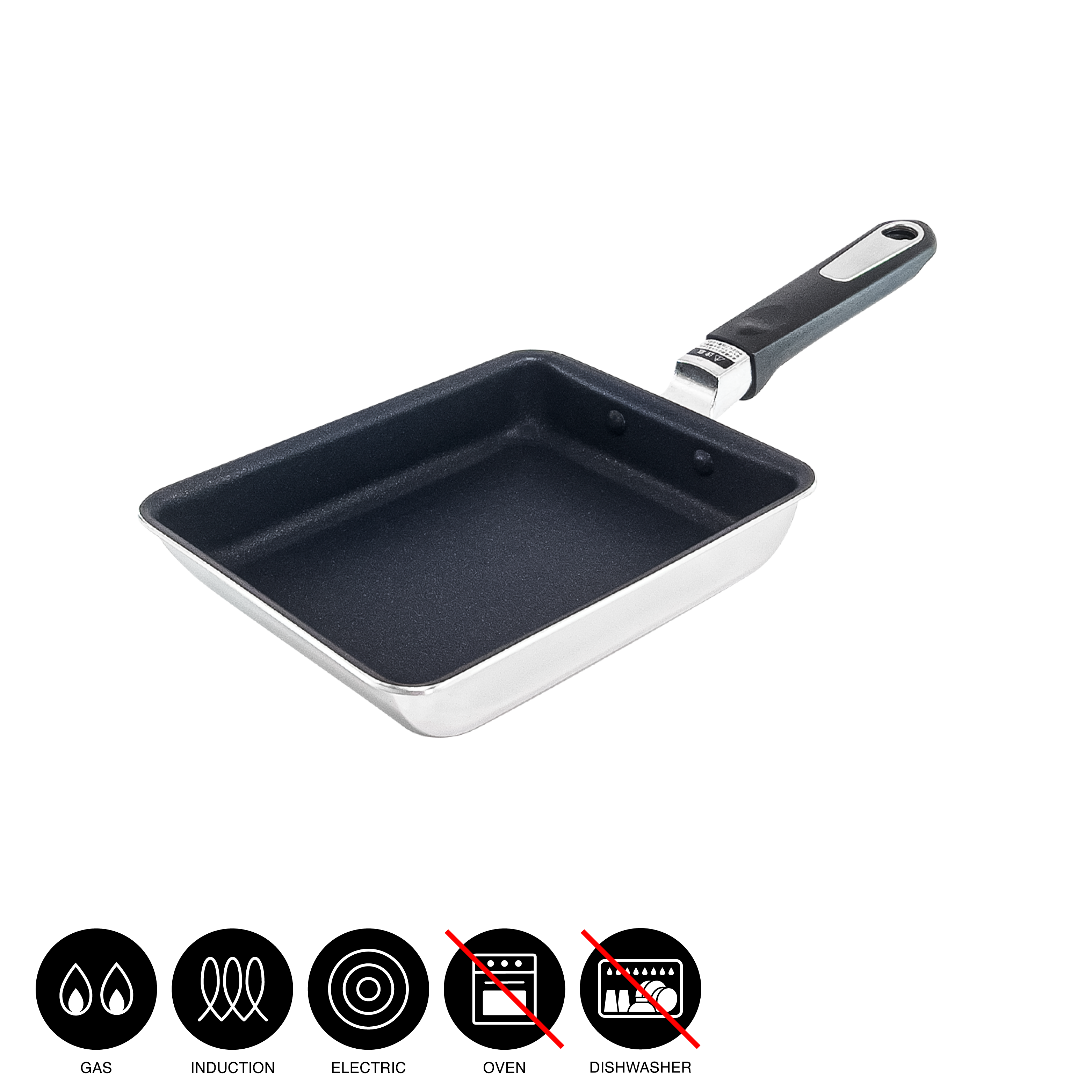 Quattro Plus induction egg roll pan