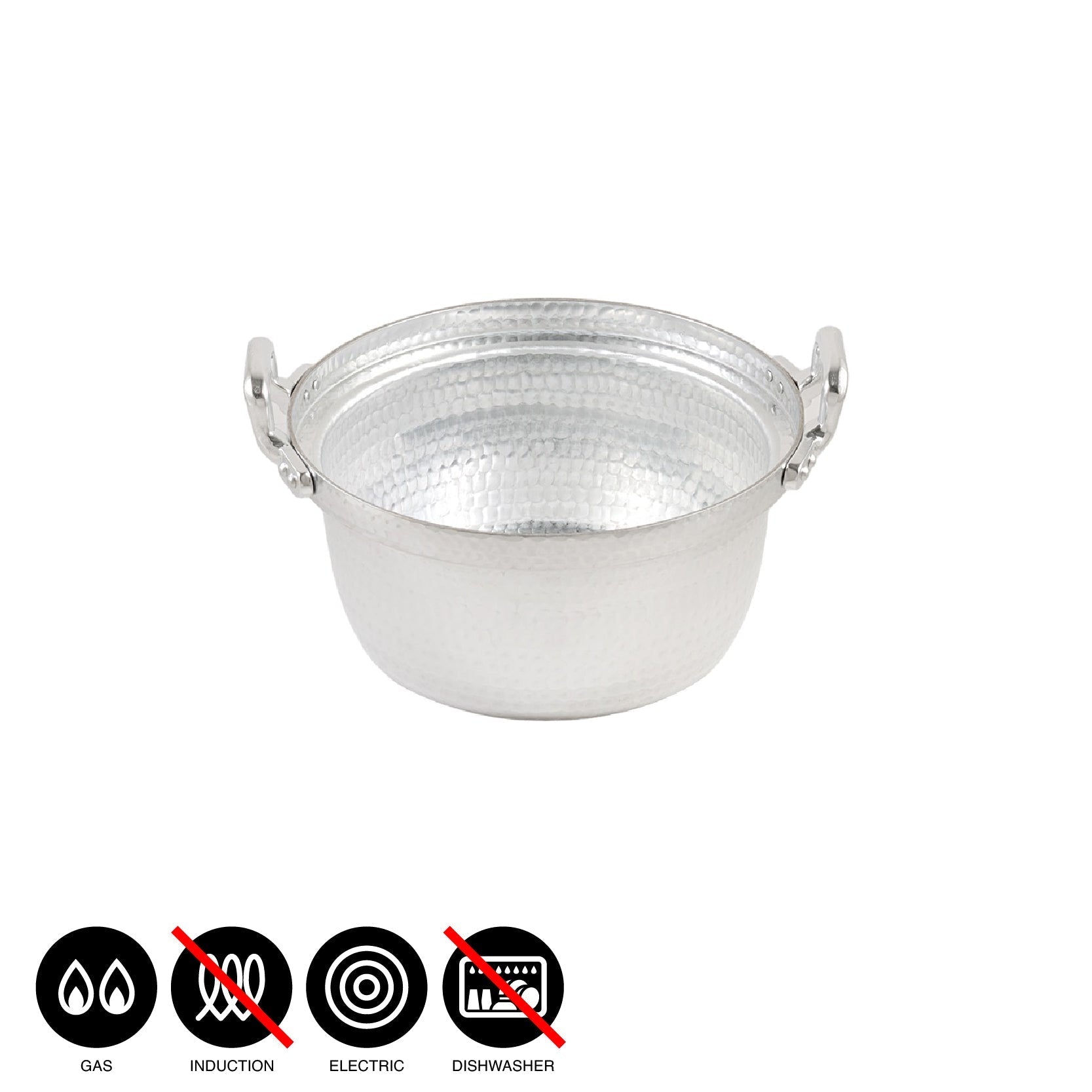 姫野作.本手打アルミ段付鍋