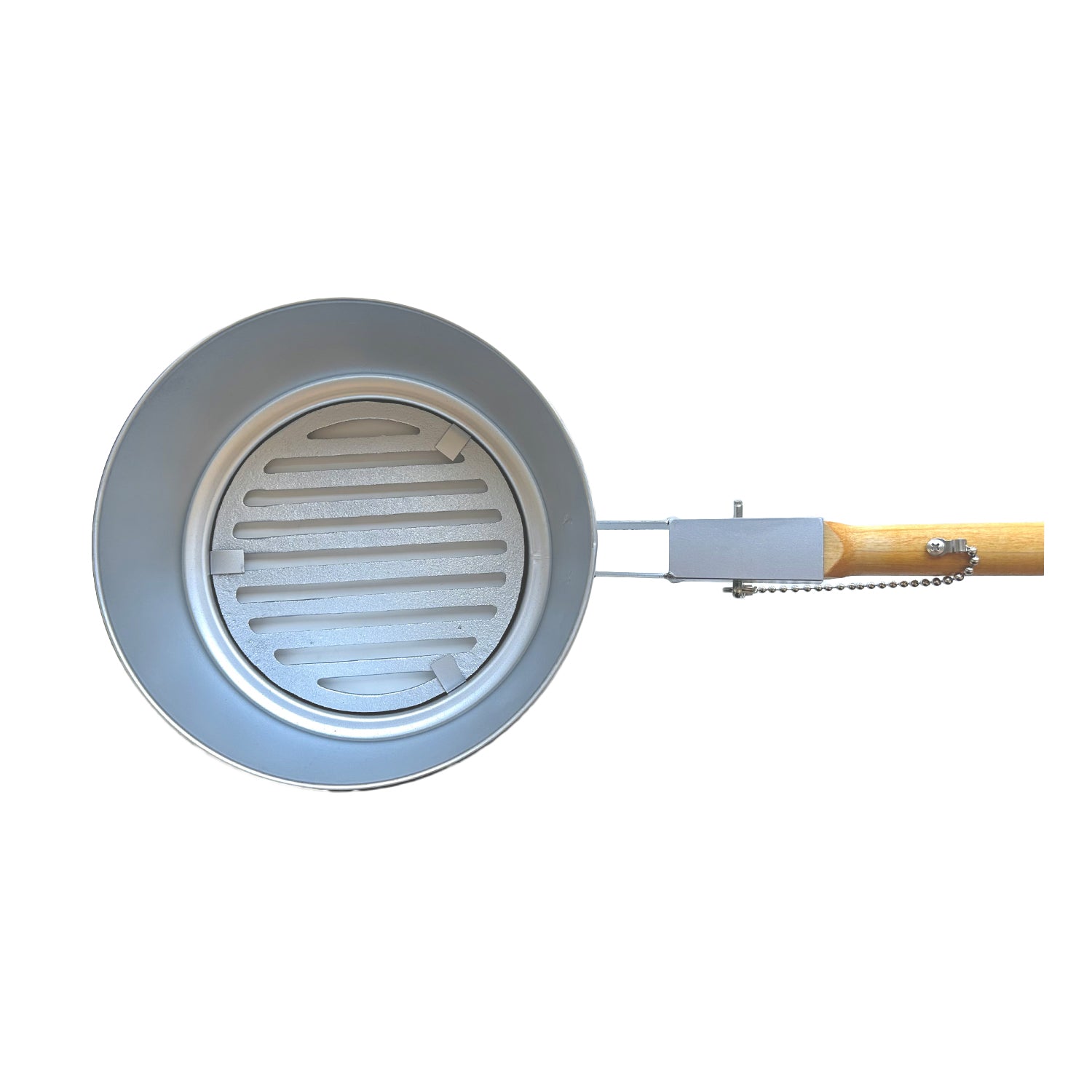 Charcoal Starter with Detachable Wooden Handle