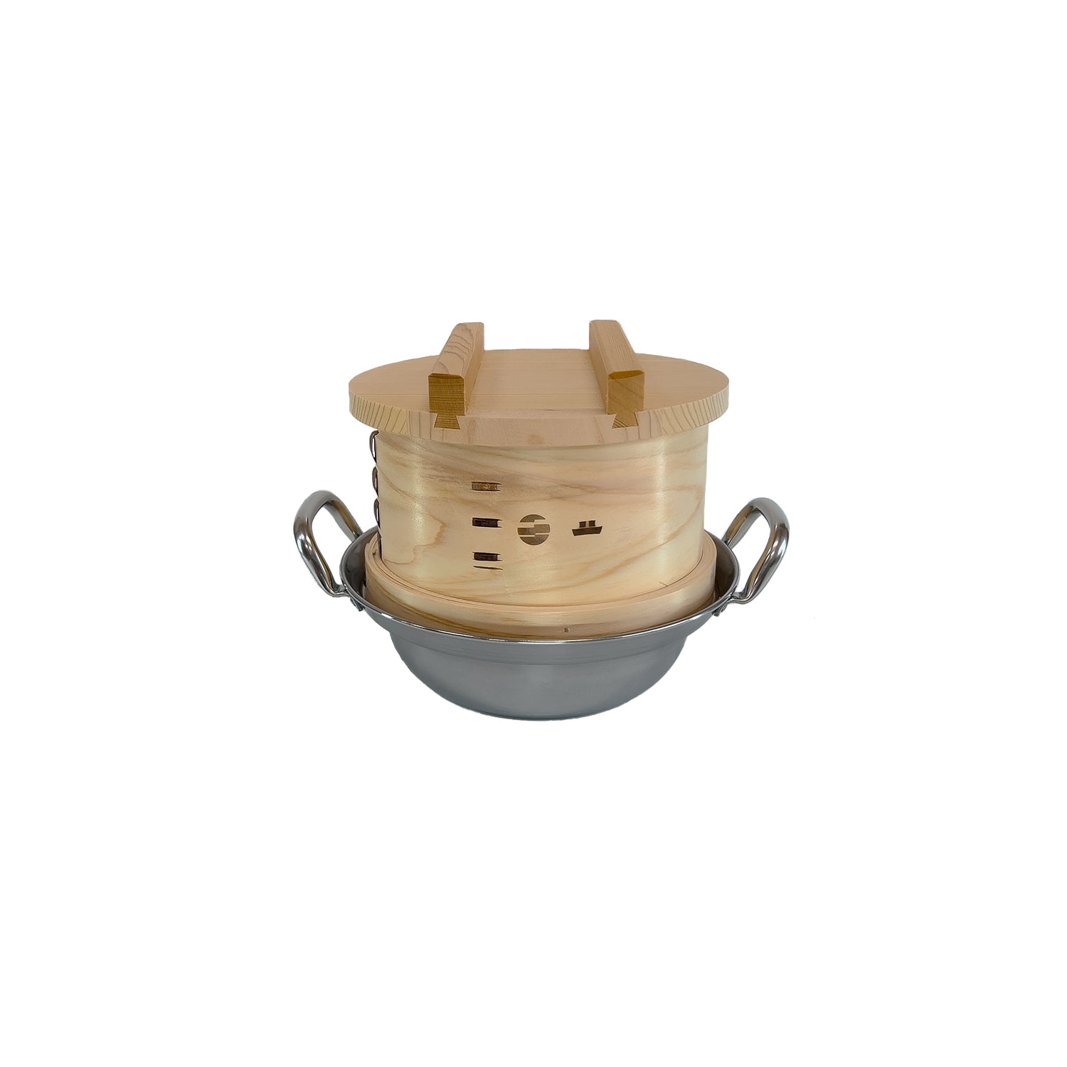 釜浅のミニ和せいろ 15cm