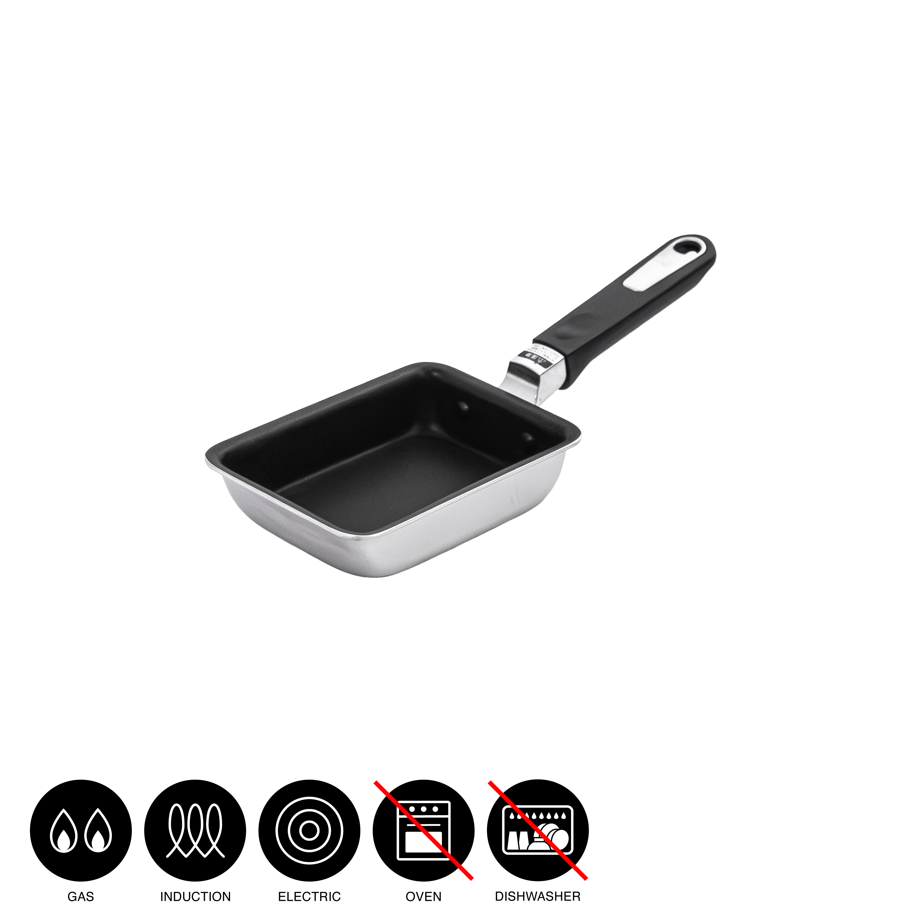 Quattro Plus induction egg roll pan