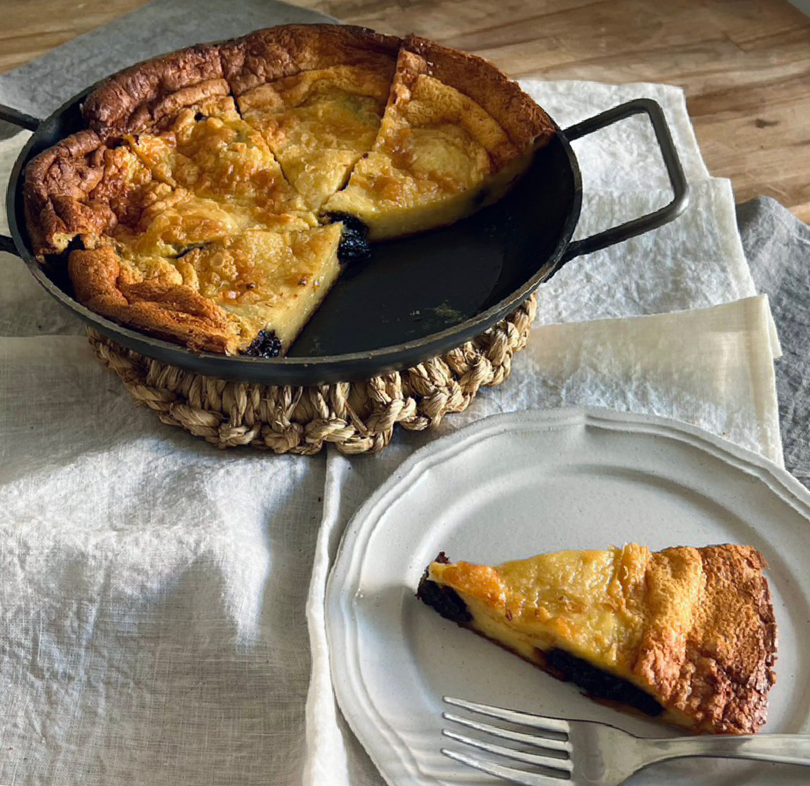 釜浅の鉄両手フライパン