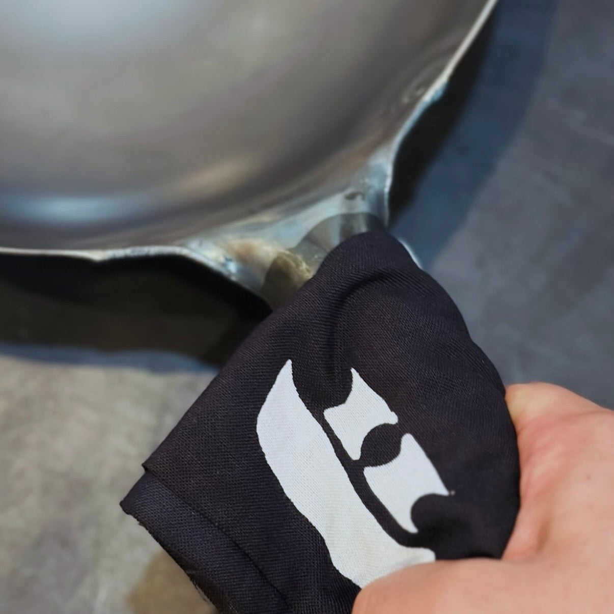 染太郎の釜浅手ぬぐい