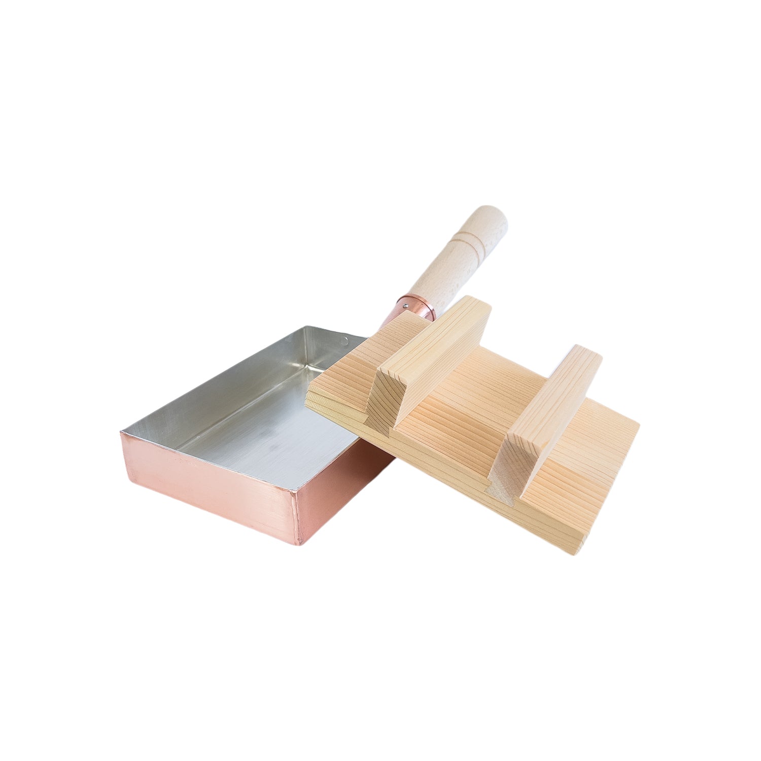 銅玉子焼器 関西型用蓋