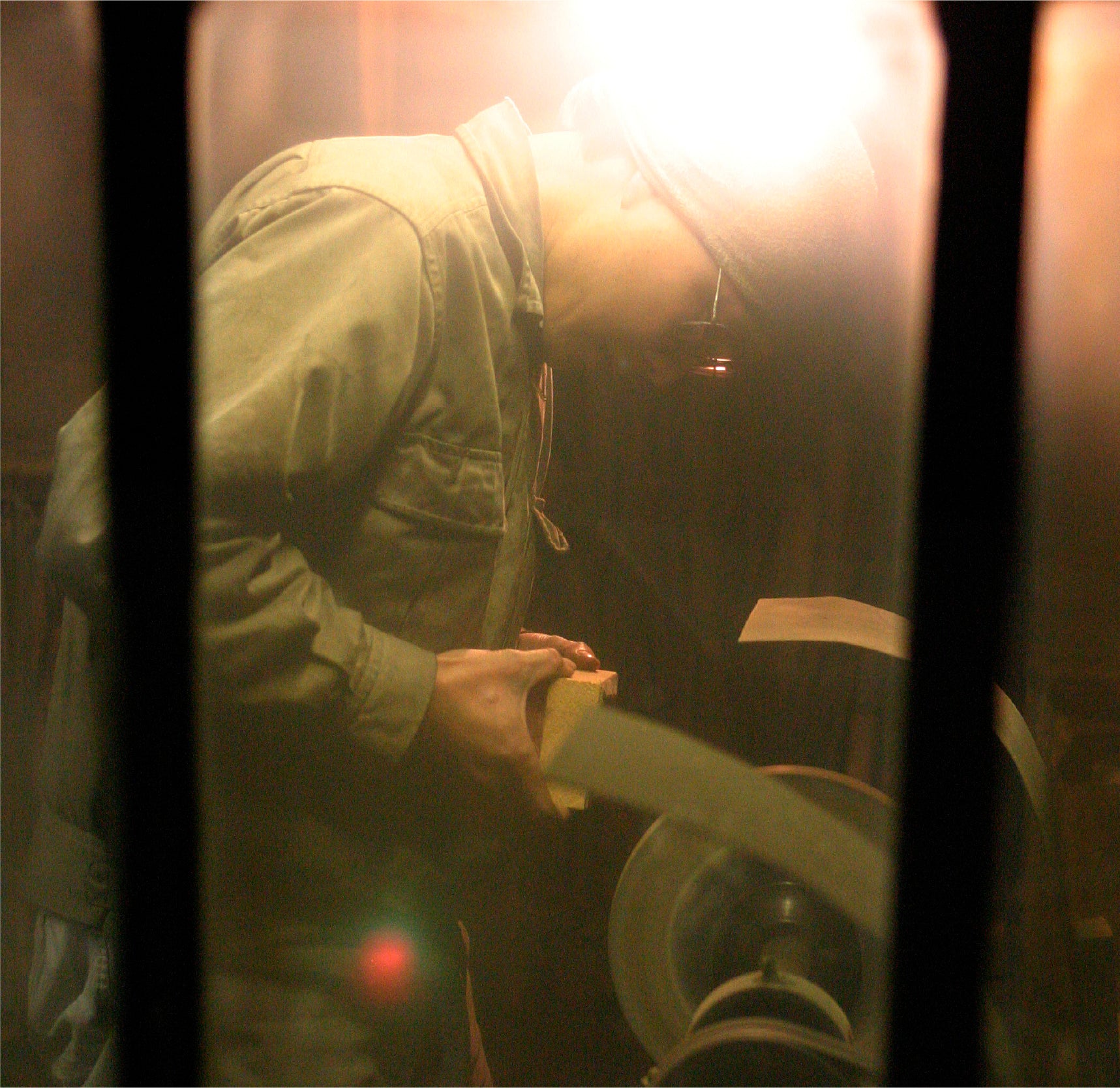 鉄瓶 忠兵衛 独楽型 肌