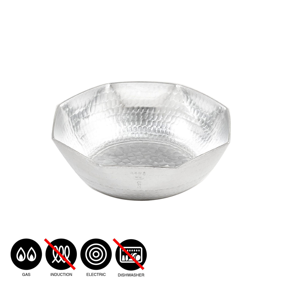 姫野作本手打アルミ八角鍋