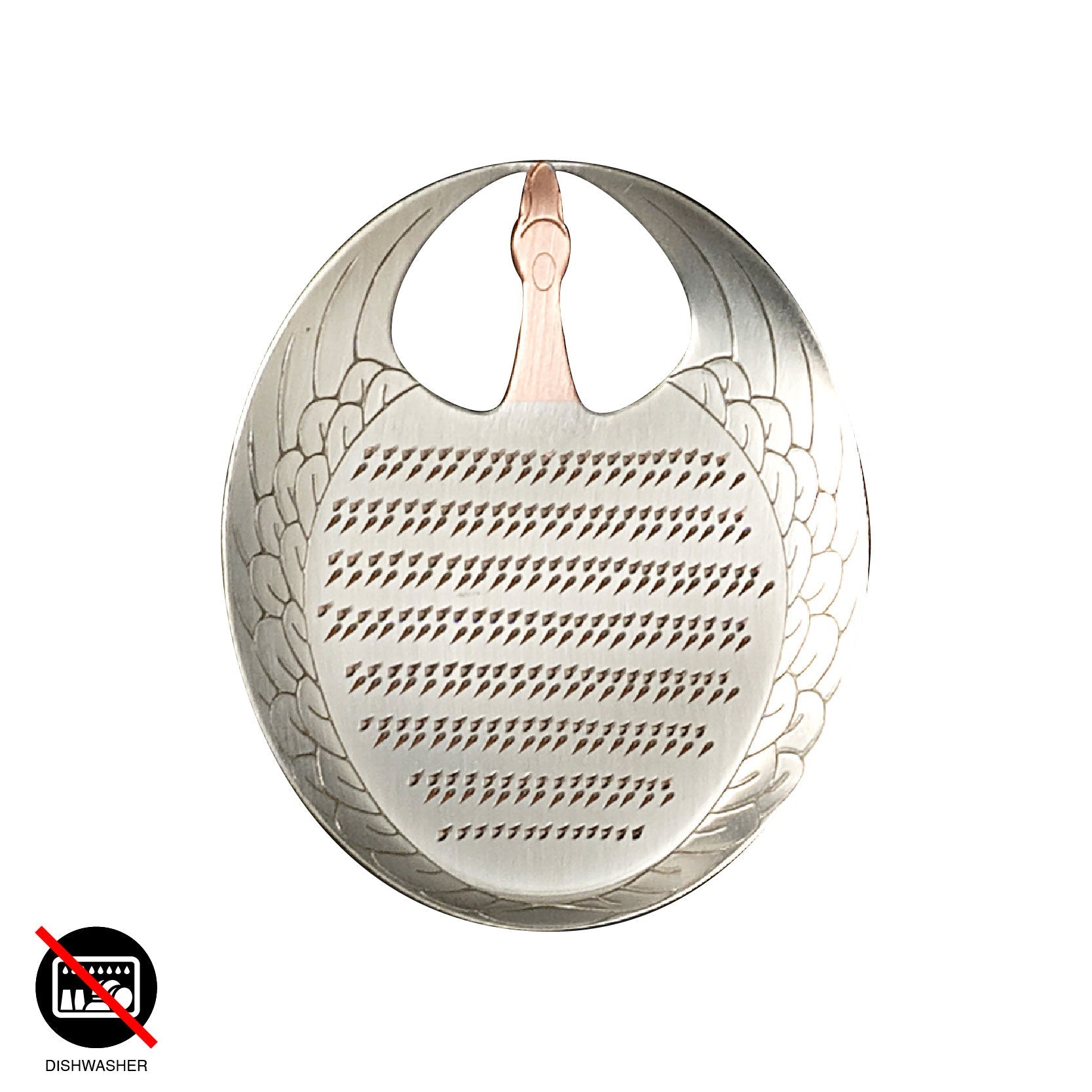 銅おろし金(薬味用) 鶴