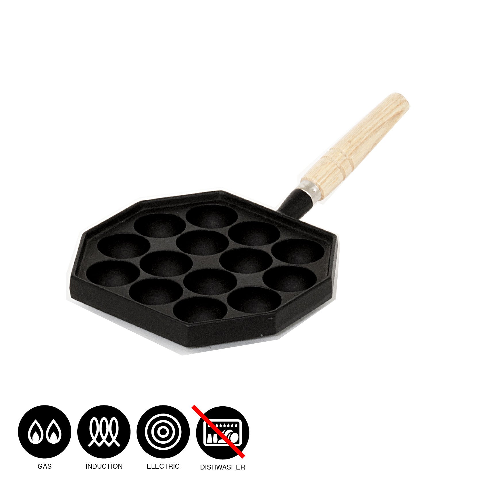 南部鉄器たこ焼き器