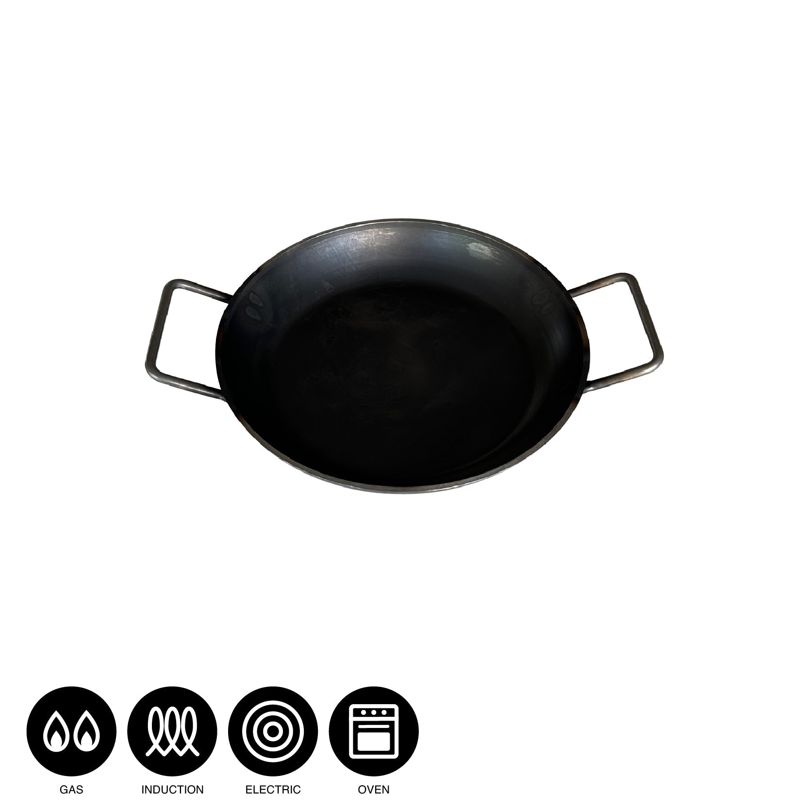 釜浅の鉄両手フライパン